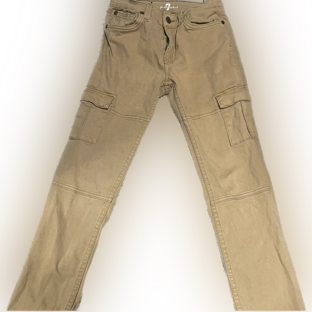 Boys distressed carpenter pants 7 for All Mankind